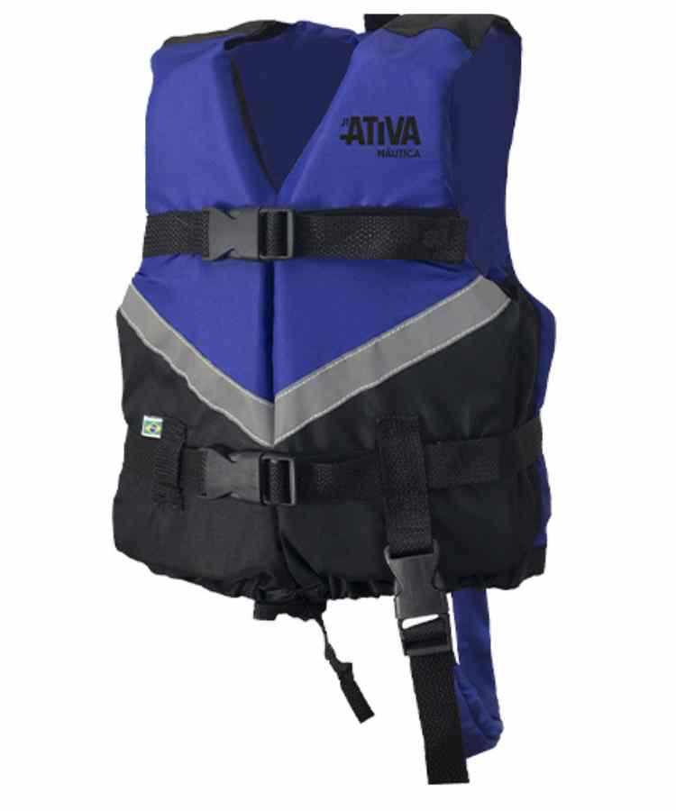 Colete Ativa Canoa 2.0 – Até 30Kg – Azul