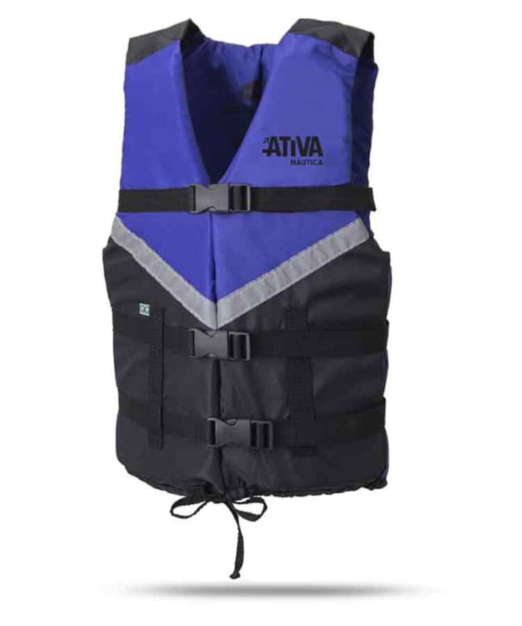 Colete Ativa Canoa 2.0 – Até 110 Kg – Azul