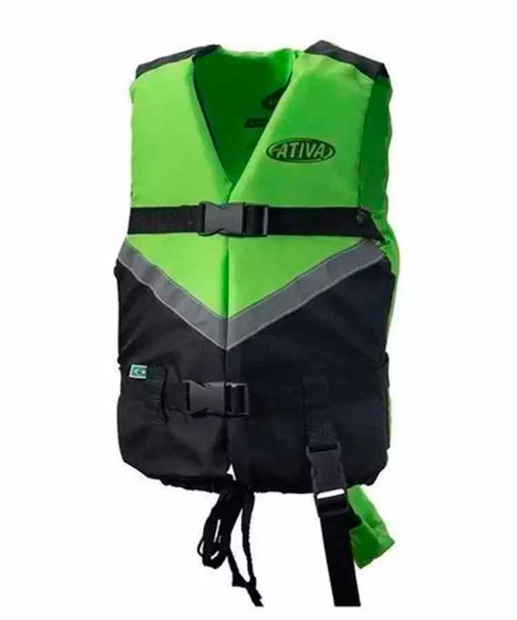 Colete Ativa Canoa 2.0 – Até 30Kg – Verde