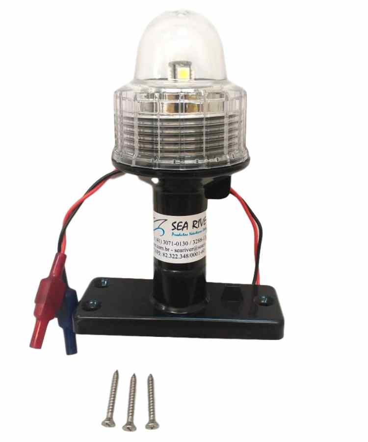 Luz Circular S/ Haste 12V/7W – Base Preta