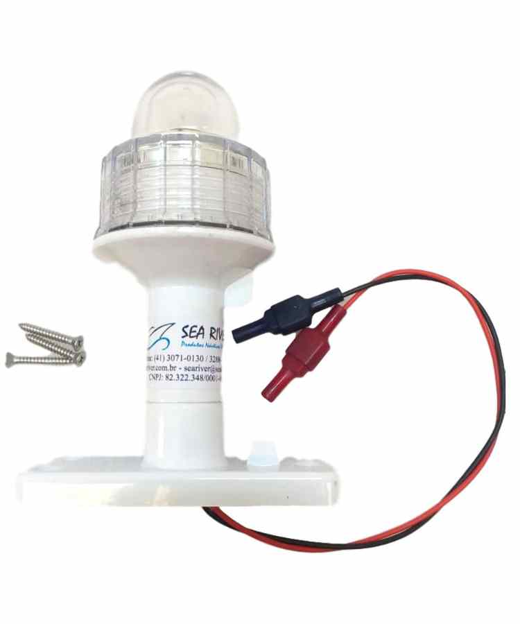 Luz Circular S/ Haste 12V/7W – Base Branca