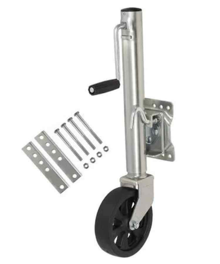 Pedestal Com Roda Para Carreta De Reboque 1500lb